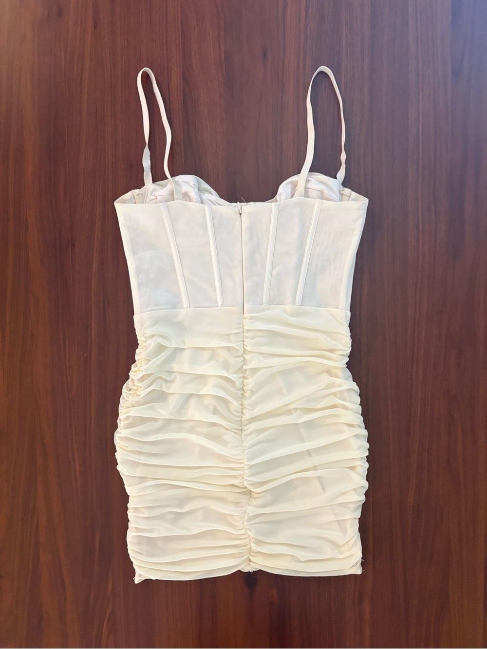 Oh Polly ruched corset mini dress - Picture 2 of 2